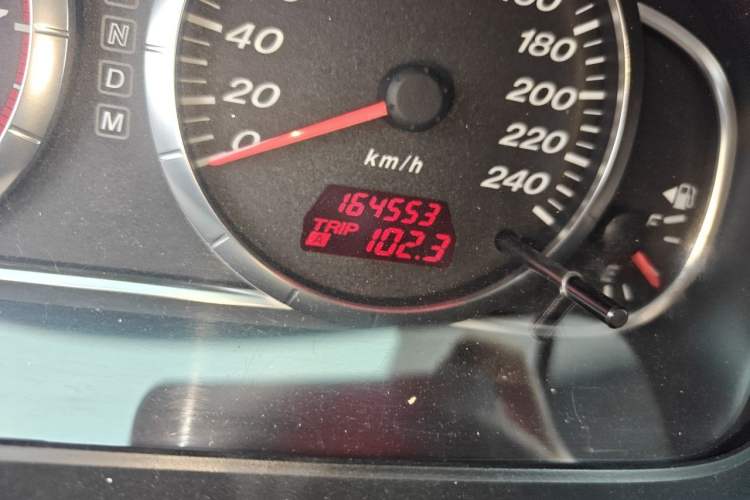 Used Mazda 6 2013 2.0L Automatic Fashion Edition Odometer Close Up