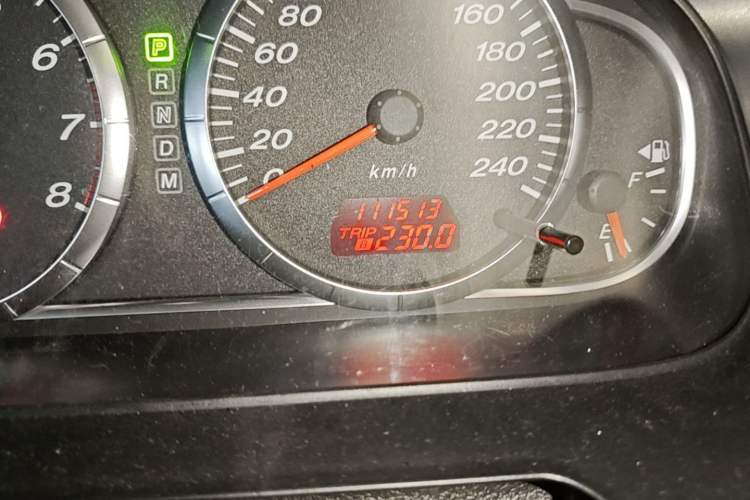Used Mazda 6 2013 2.0L Automatic Fashion Edition Odometer Close Up