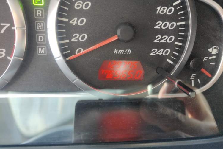 Used Mazda 6 2013 2.0L Automatic Fashion Edition Odometer Close Up