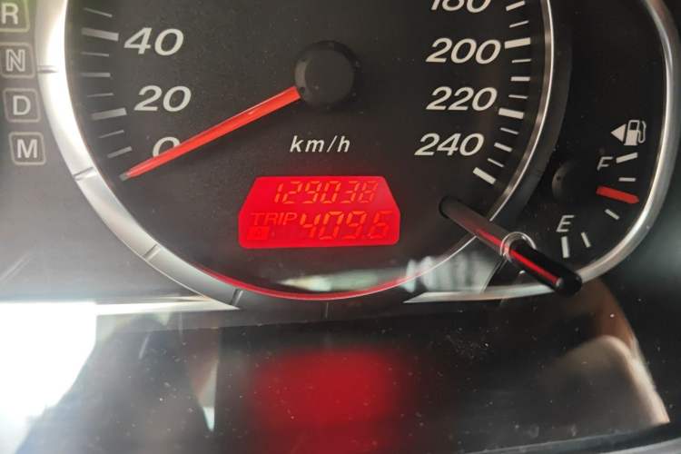 Used Mazda 6 2013 2.0L Automatic Fashion Edition Odometer Close Up