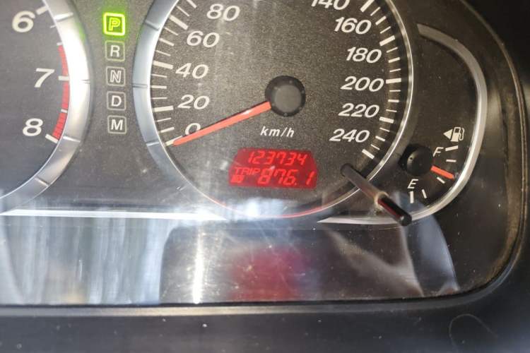 Used Mazda 6 2013 2.0L Automatic Fashion Edition Odometer Close Up