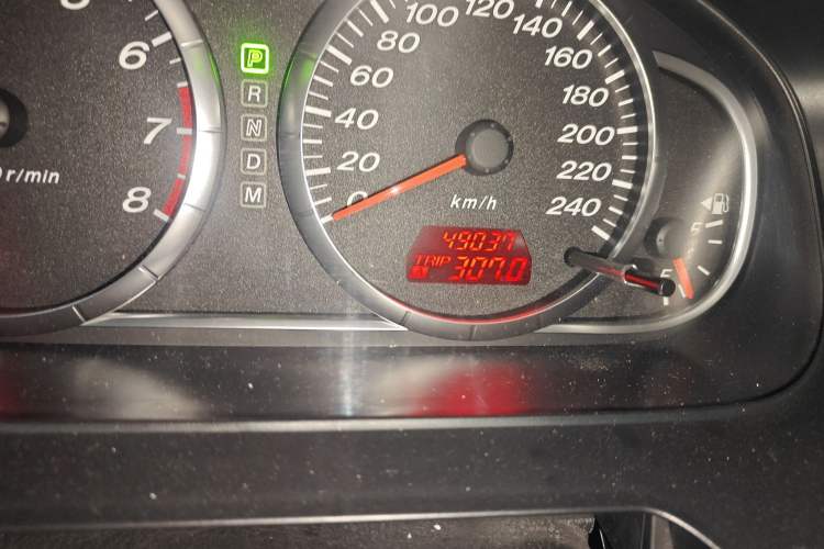Used Mazda 6 2013 2.0L Automatic Fashion Edition Odometer Close Up