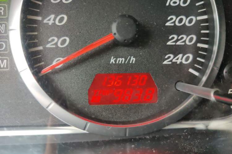 Used Mazda 6 2013 2.0L Automatic Fashion Edition Odometer Close Up