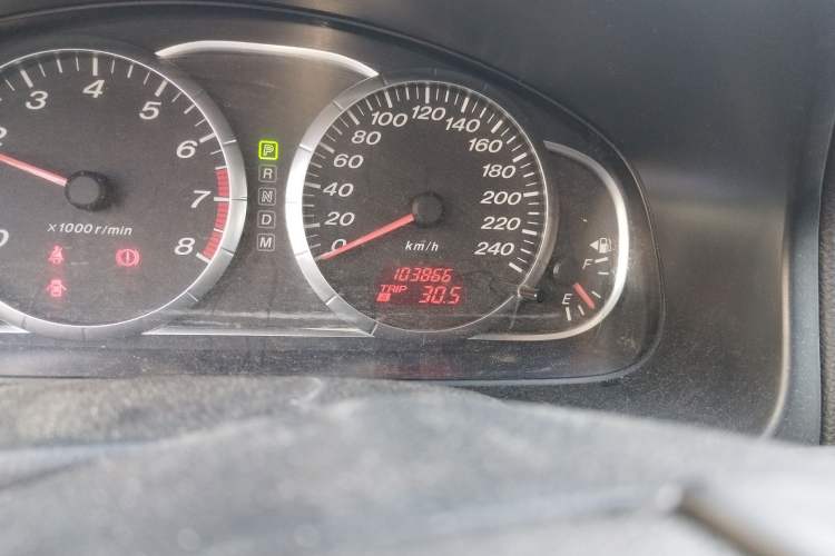 Used Mazda 6 2013 2.0L Automatic Fashion Edition Odometer Close Up