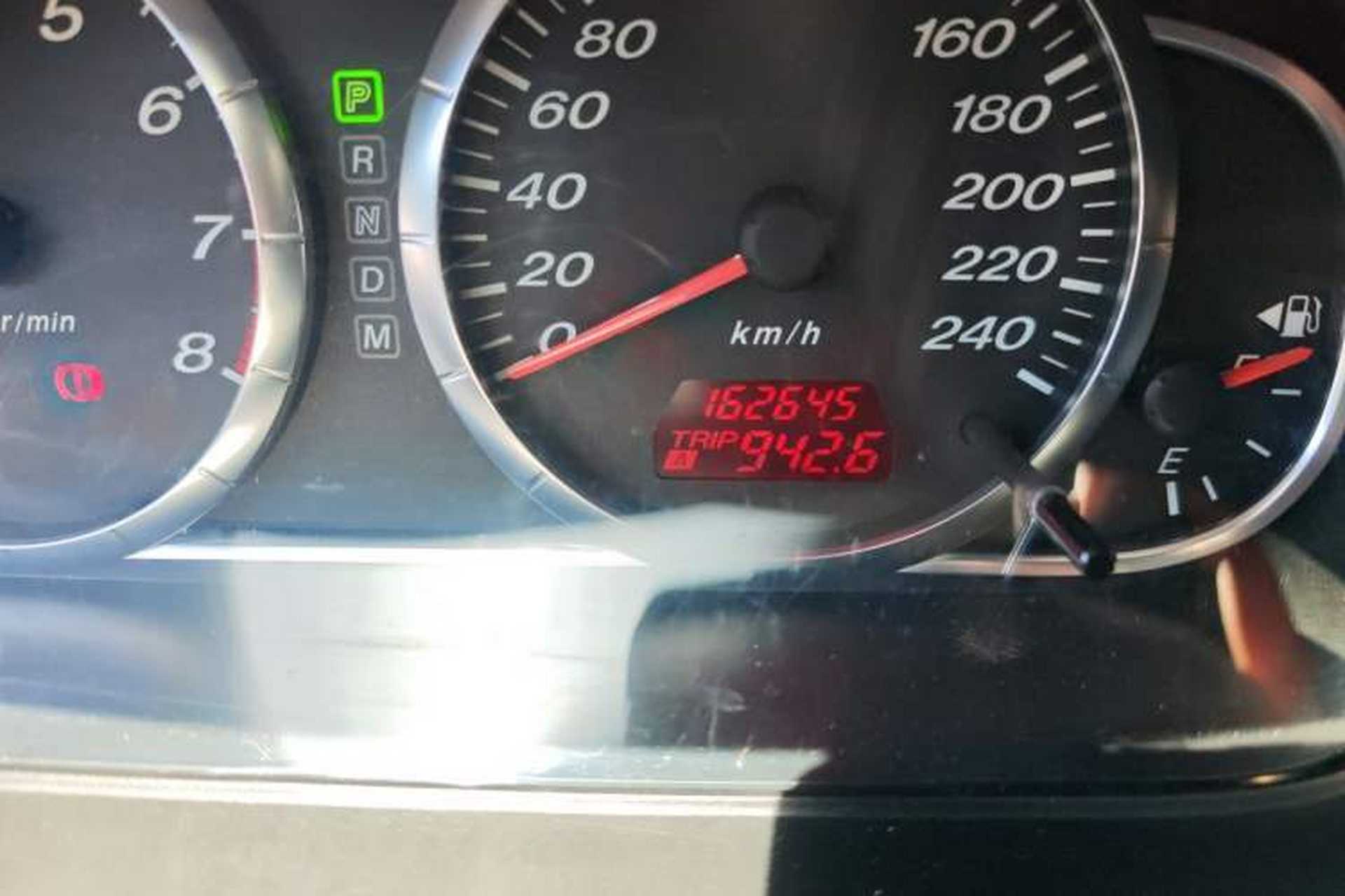 Used Mazda 6 2013 2.0L Automatic Fashion Edition Odometer Close Up