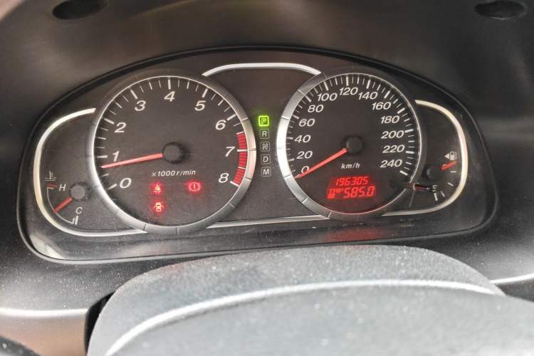 Used Mazda 6 2013 2.0L Automatic Fashion Edition Odometer Close Up