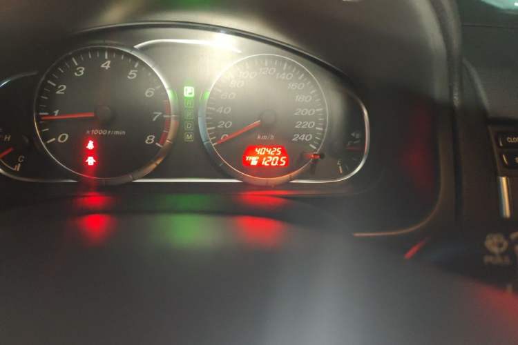 Used Mazda 6 2013 2.0L Automatic Fashion Edition Odometer Close Up