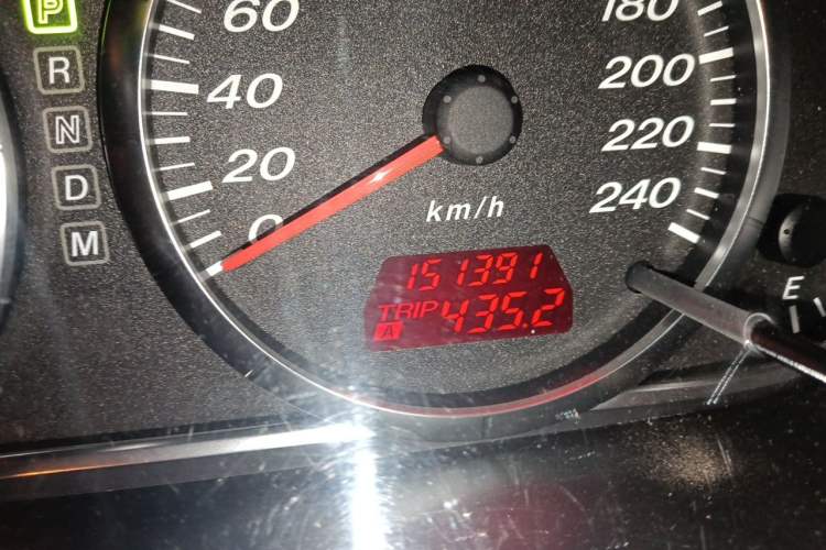 Used Mazda 6 2013 2.0L Automatic Fashion Edition Odometer Close Up