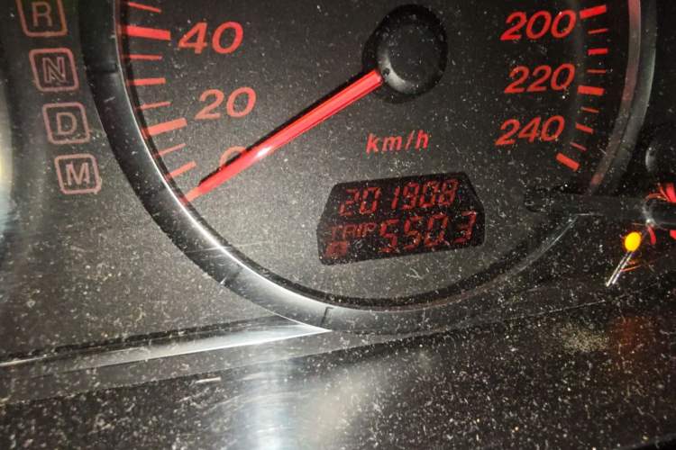 Used Mazda 6 2013 2.0L Automatic Ultra-Luxury Model Odometer Close Up