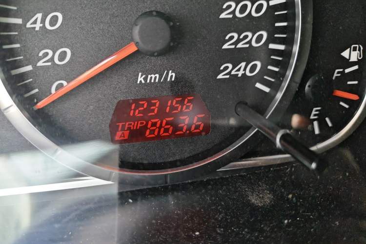 Used Mazda 6 2013 2.0L Automatic Fashion Edition Odometer Close Up