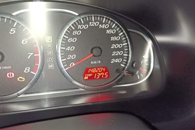 Used Mazda 6 2013 2.0L Automatic Fashion Edition Odometer Close Up
