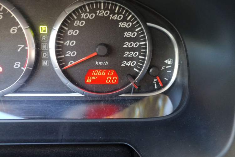 Used Mazda 6 2013 2.0L Automatic Fashion Edition Odometer Close Up