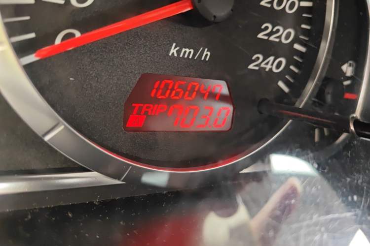 Used Mazda 6 2013 2.0L Automatic Fashion Edition Odometer Close Up