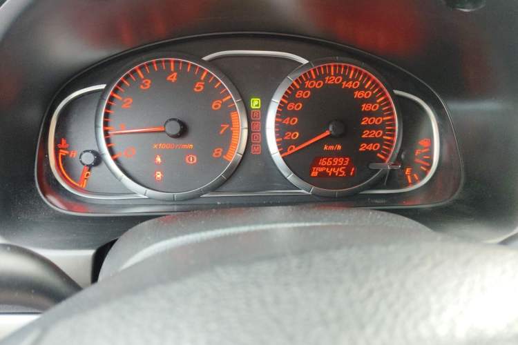 Used Mazda 6 2013 2.0L Automatic Ultra-Luxury Model Odometer Close Up