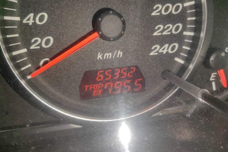 Used Mazda 6 2013 2.0L Automatic Fashion Edition Odometer Close Up