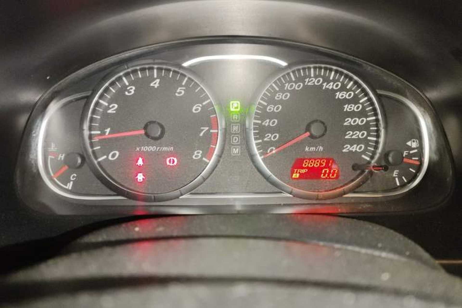 Used Mazda 6 2013 2.0L Automatic Fashion Edition Odometer Close Up