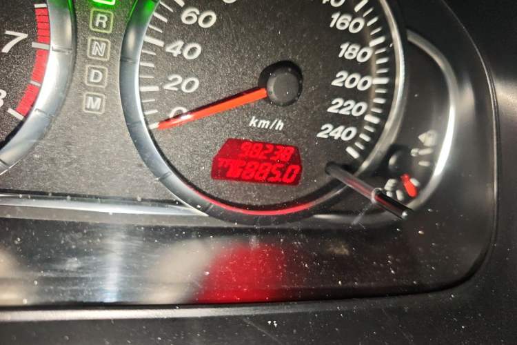Used Mazda 6 2013 2.0L Automatic Fashion Edition Odometer Close Up
