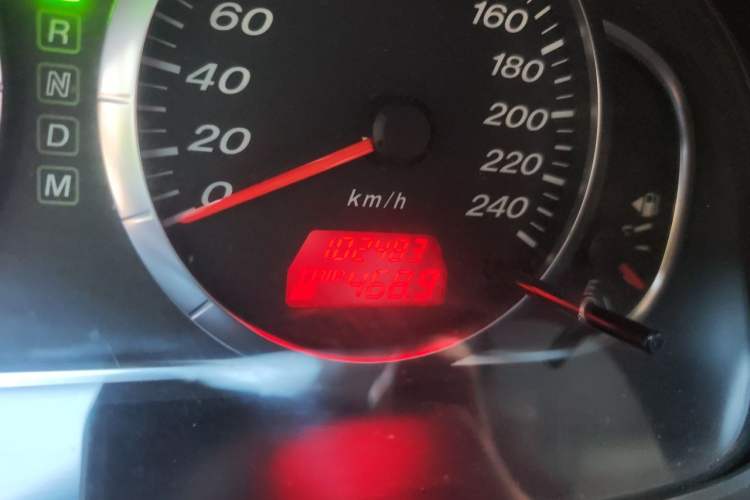 Used Mazda 6 2013 2.0L Automatic Fashion Edition Odometer Close Up