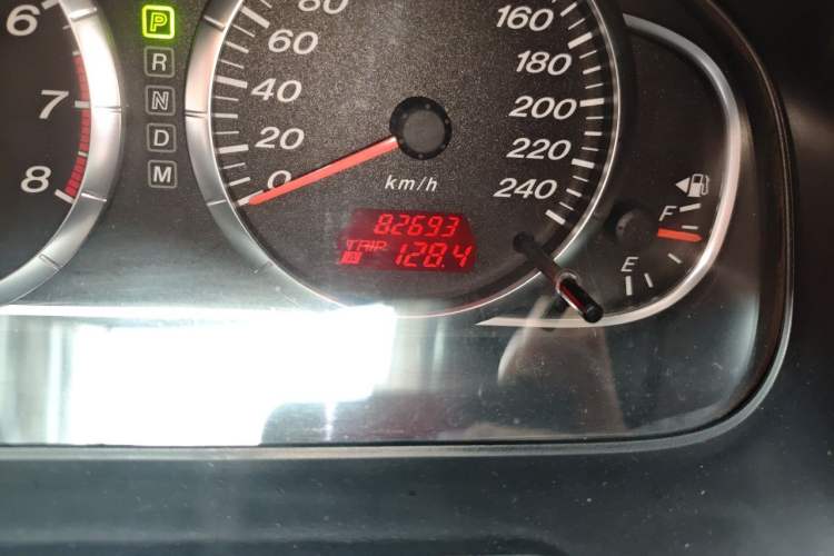 Used Mazda 6 2013 2.0L Automatic Fashion Edition Odometer Close Up