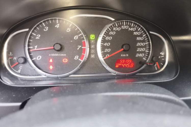 Used Mazda 6 2013 2.0L Automatic Fashion Edition Odometer Close Up
