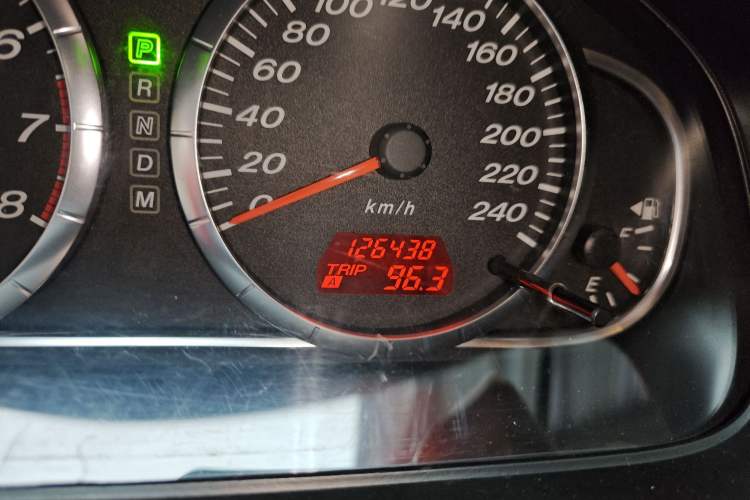 Used Mazda 6 2013 2.0L Automatic Fashion Edition Odometer Close Up