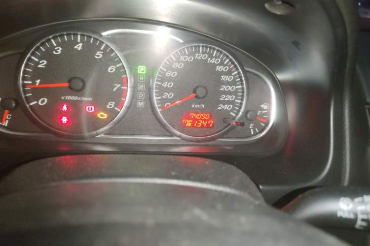Used Mazda 6 2013 2.0L Automatic Fashion Edition Odometer Close Up