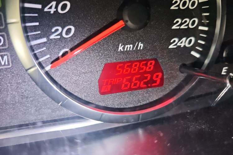 Used Mazda 6 2013 2.0L Automatic Fashion Edition Odometer Close Up