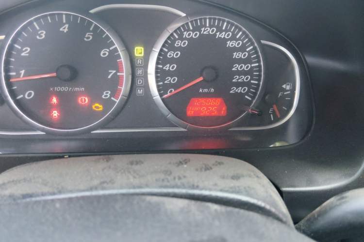 Used Mazda 6 2013 2.0L Automatic Fashion Edition Odometer Close Up