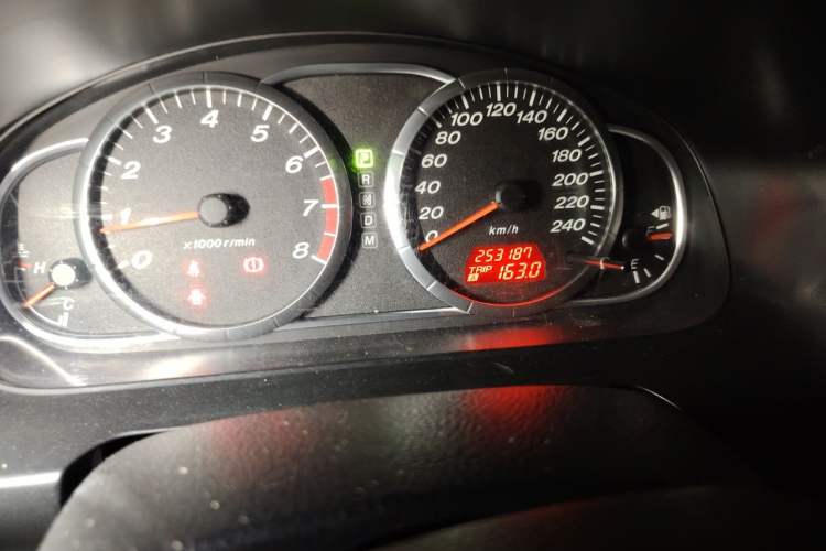 Used Mazda 6 2013 2.0L Automatic Fashion Edition Odometer Close Up