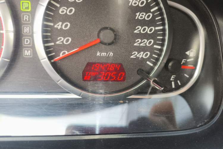 Used Mazda 6 2013 2.0L Automatic Fashion Edition Odometer Close Up