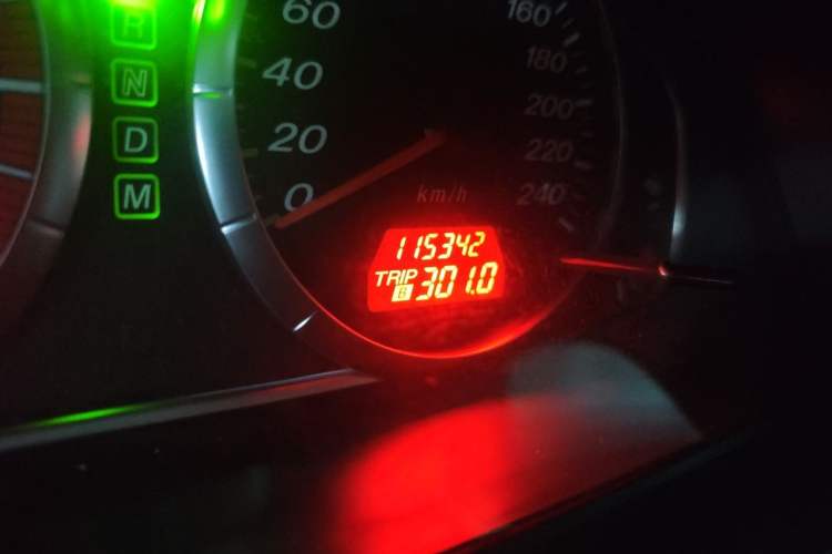 Used Mazda 6 2013 2.0L Automatic Fashion Edition Odometer Close Up