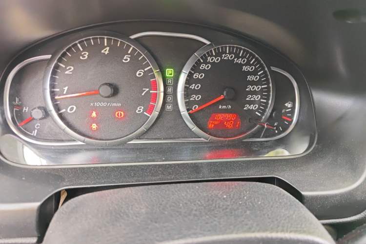 Used Mazda 6 2013 2.0L Automatic Ultra-Luxury Model Odometer Close Up