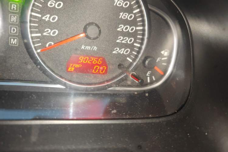Used Mazda 6 2013 2.0L Automatic Fashion Edition Odometer Close Up