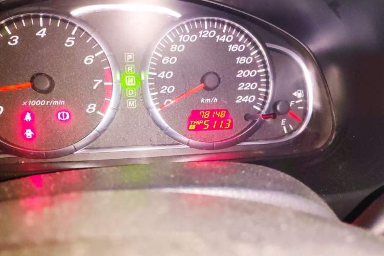 Used Mazda 6 2013 2.0L Automatic Fashion Edition Odometer Close Up