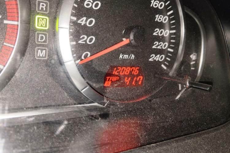 Used Mazda 6 2013 2.0L Automatic Fashion Edition Odometer Close Up