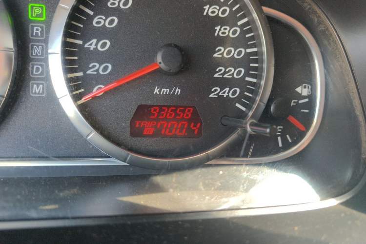 Used Mazda 6 2013 2.0L Automatic Fashion Edition Odometer Close Up