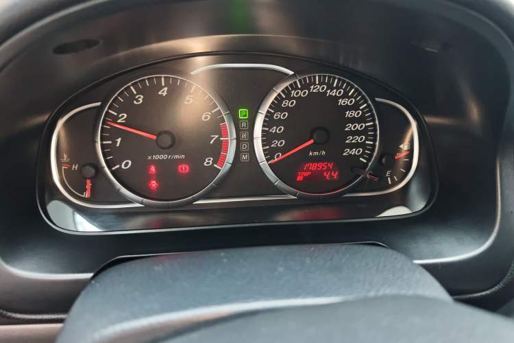 Used Mazda 6 2013 2.0L Automatic Fashion Edition Odometer Close Up