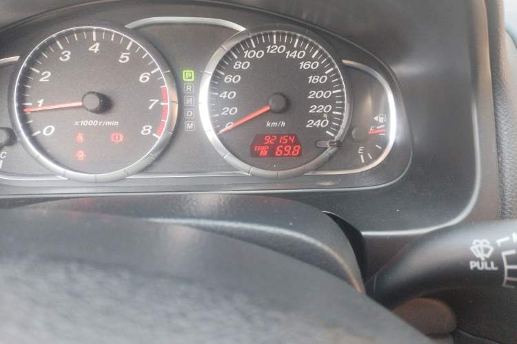 Used Mazda 6 2013 2.0L Automatic Fashion Edition Odometer Close Up