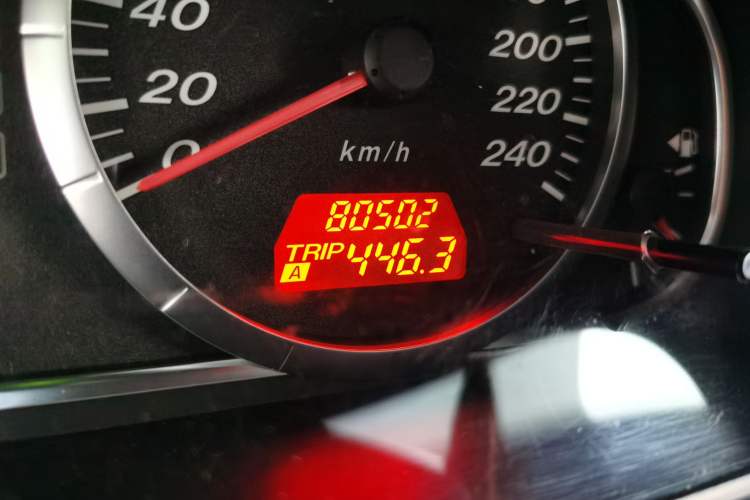Used Mazda 6 2013 2.0L Automatic Fashion Edition Odometer Close Up