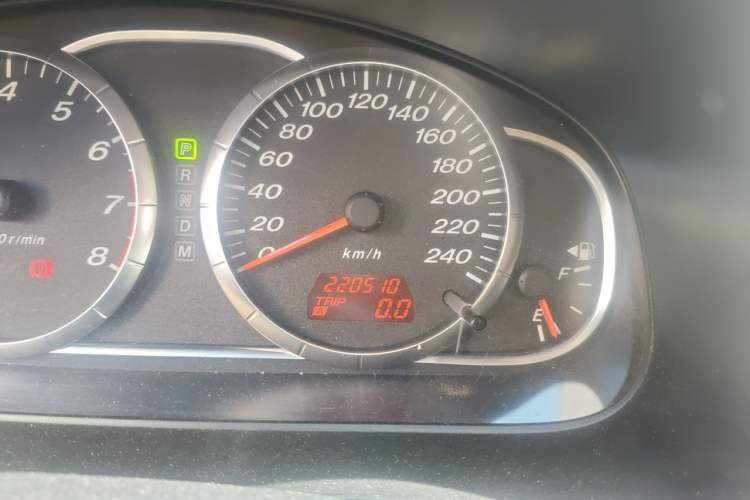 Used Mazda 6 2013 2.0L Automatic Fashion Edition Odometer Close Up