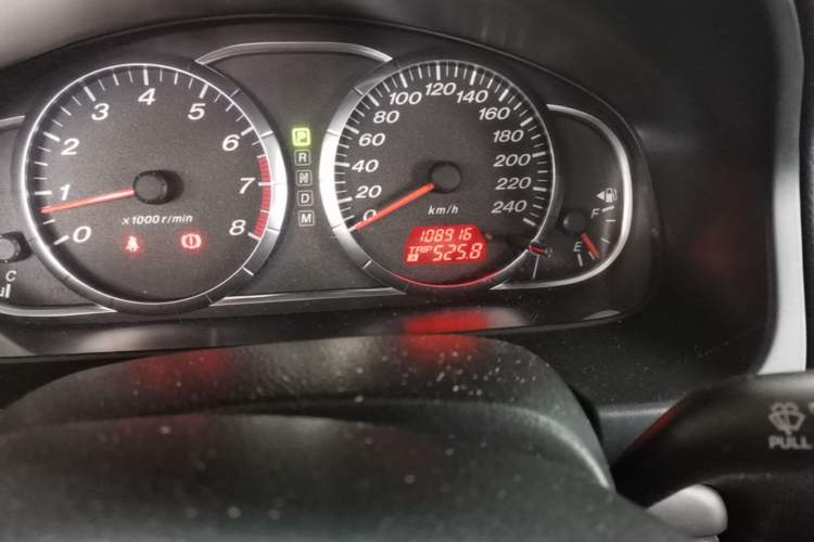 Used Mazda 6 2013 2.0L Automatic Fashion Edition Odometer Close Up