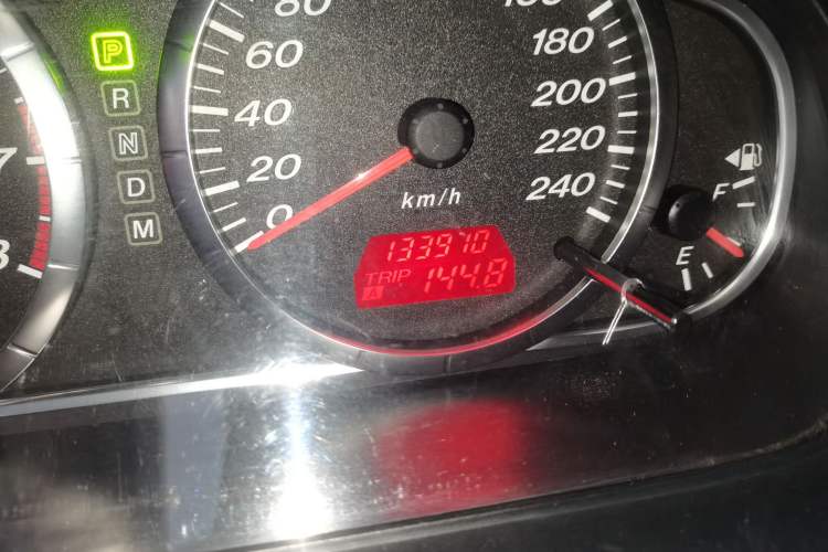 Used Mazda 6 2013 2.0L Automatic Fashion Edition Odometer Close Up