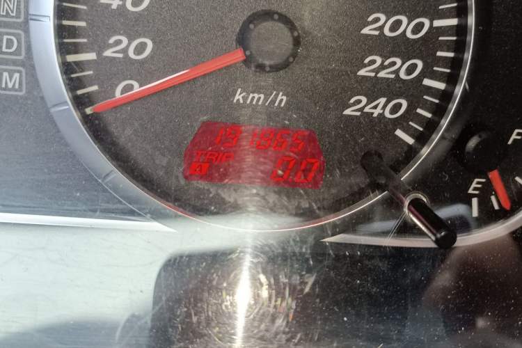 Used Mazda 6 2013 2.0L Automatic Fashion Edition Odometer Close Up