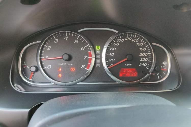 Used Mazda 6 2013 2.0L Automatic Fashion Edition Odometer Close Up