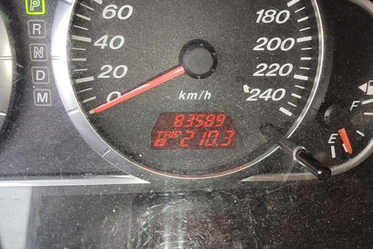Used Mazda 6 2013 2.0L Automatic Fashion Edition Odometer Close Up