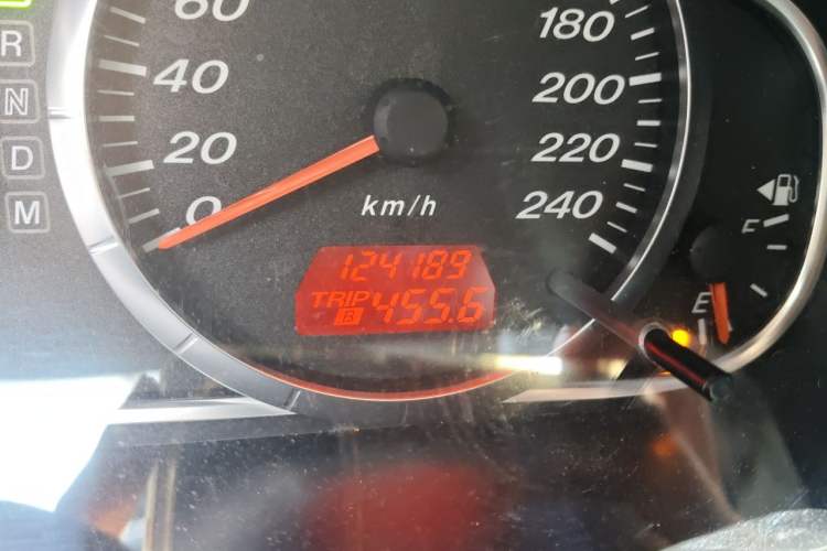 Used Mazda 6 2013 2.0L Automatic Fashion Edition Odometer Close Up