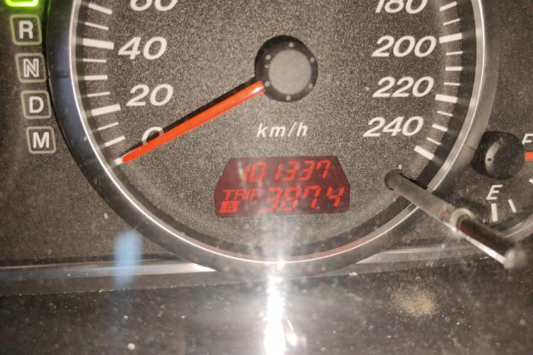 Used Mazda 6 2013 2.0L Automatic Fashion Edition Odometer Close Up