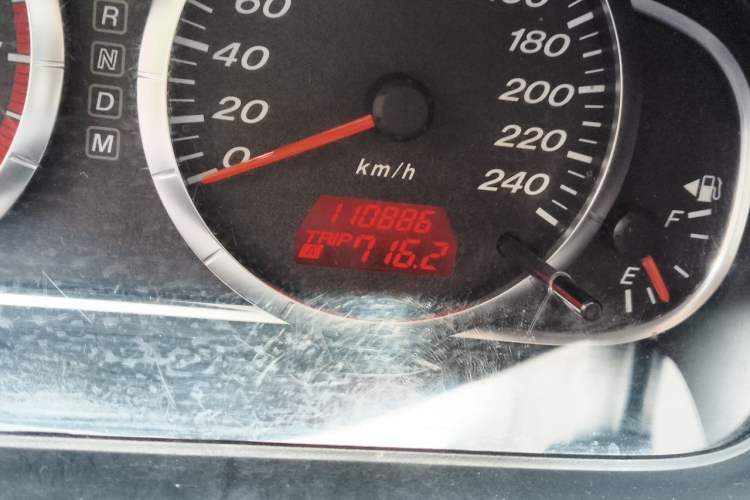 Used Mazda 6 2013 2.0L Automatic Fashion Edition Odometer Close Up