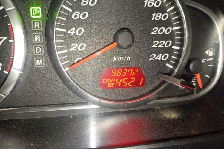 Used Mazda 6 2013 2.0L Automatic Fashion Edition Odometer Close Up