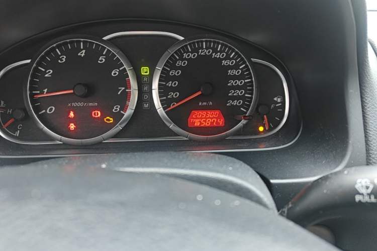 Used Mazda 6 2013 2.0L Automatic Fashion Edition Odometer Close Up